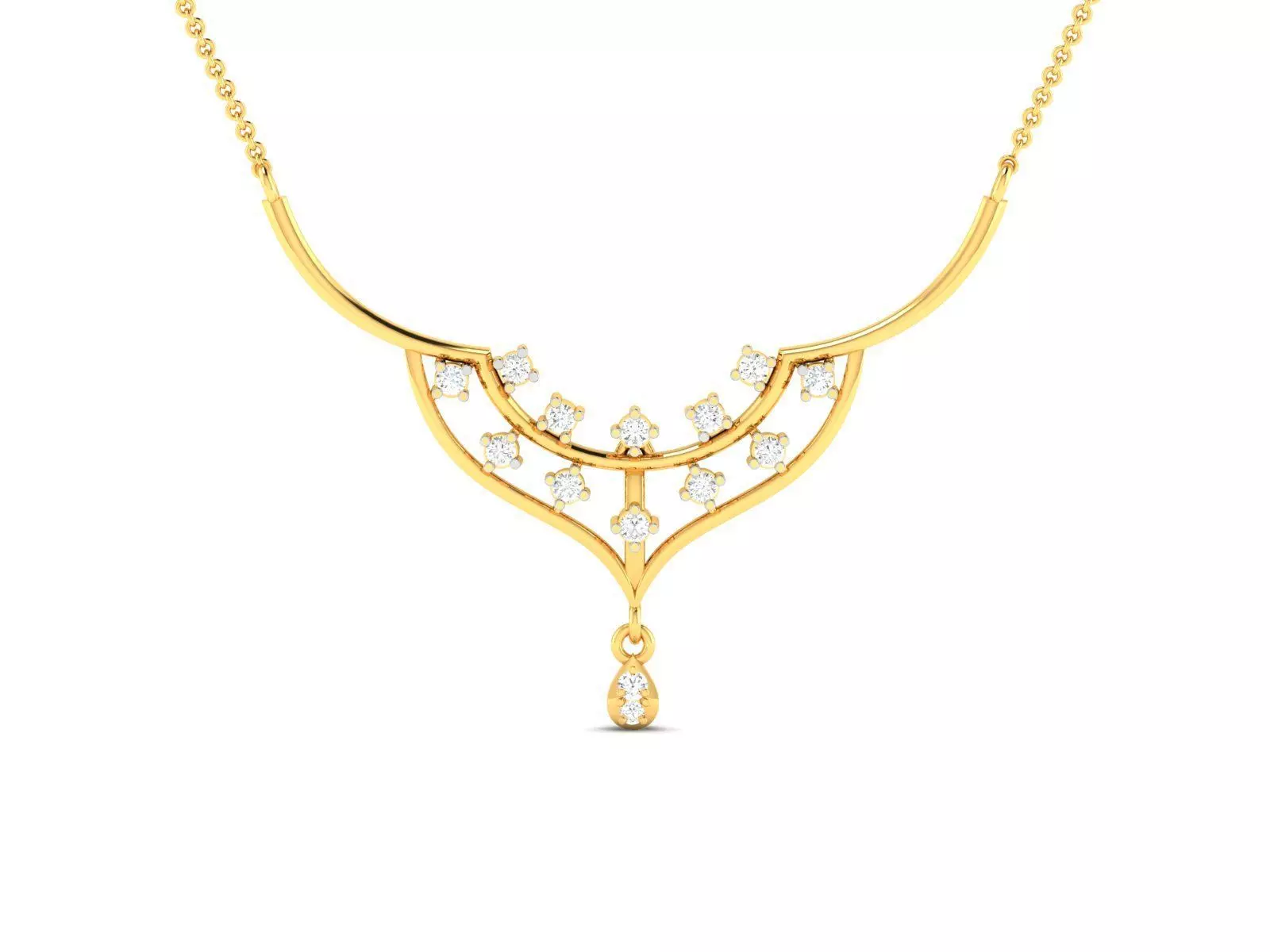 Women necklace 3dm render detail 3D print model_0