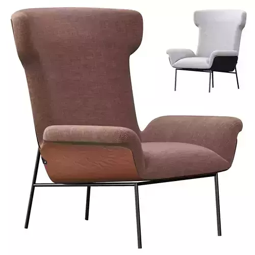 7 W Polyester Armchair
