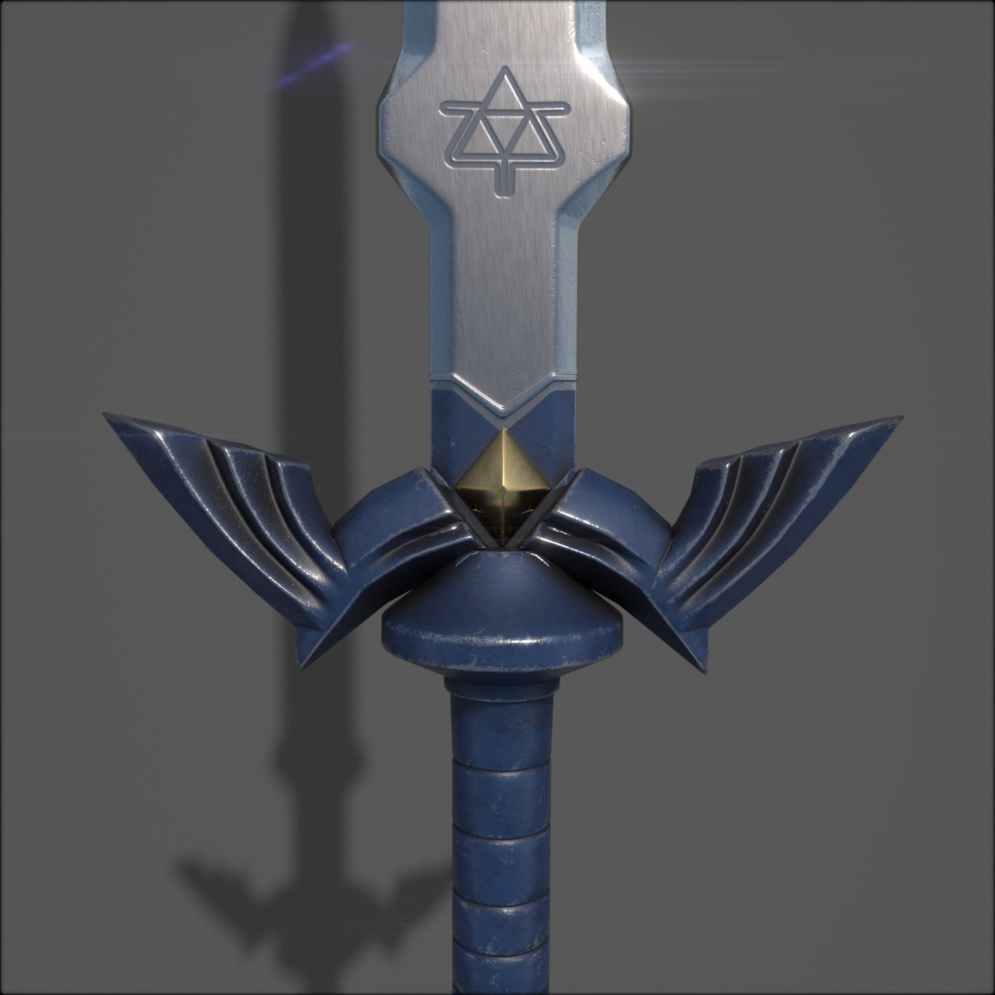 MASTER SWORD THE LEGEND OF ZELDA UE4 Low-poly 3D model_4