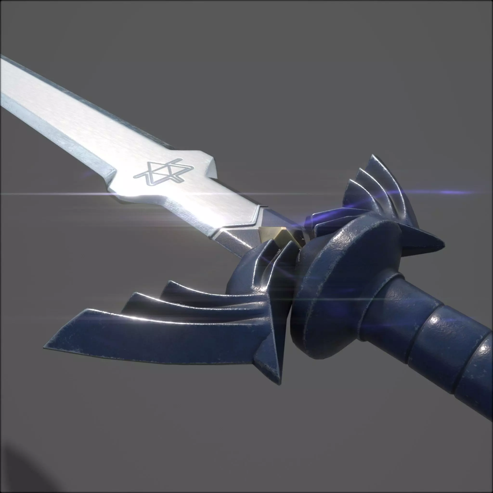 MASTER SWORD THE LEGEND OF ZELDA UE4 Low-poly 3D model_0