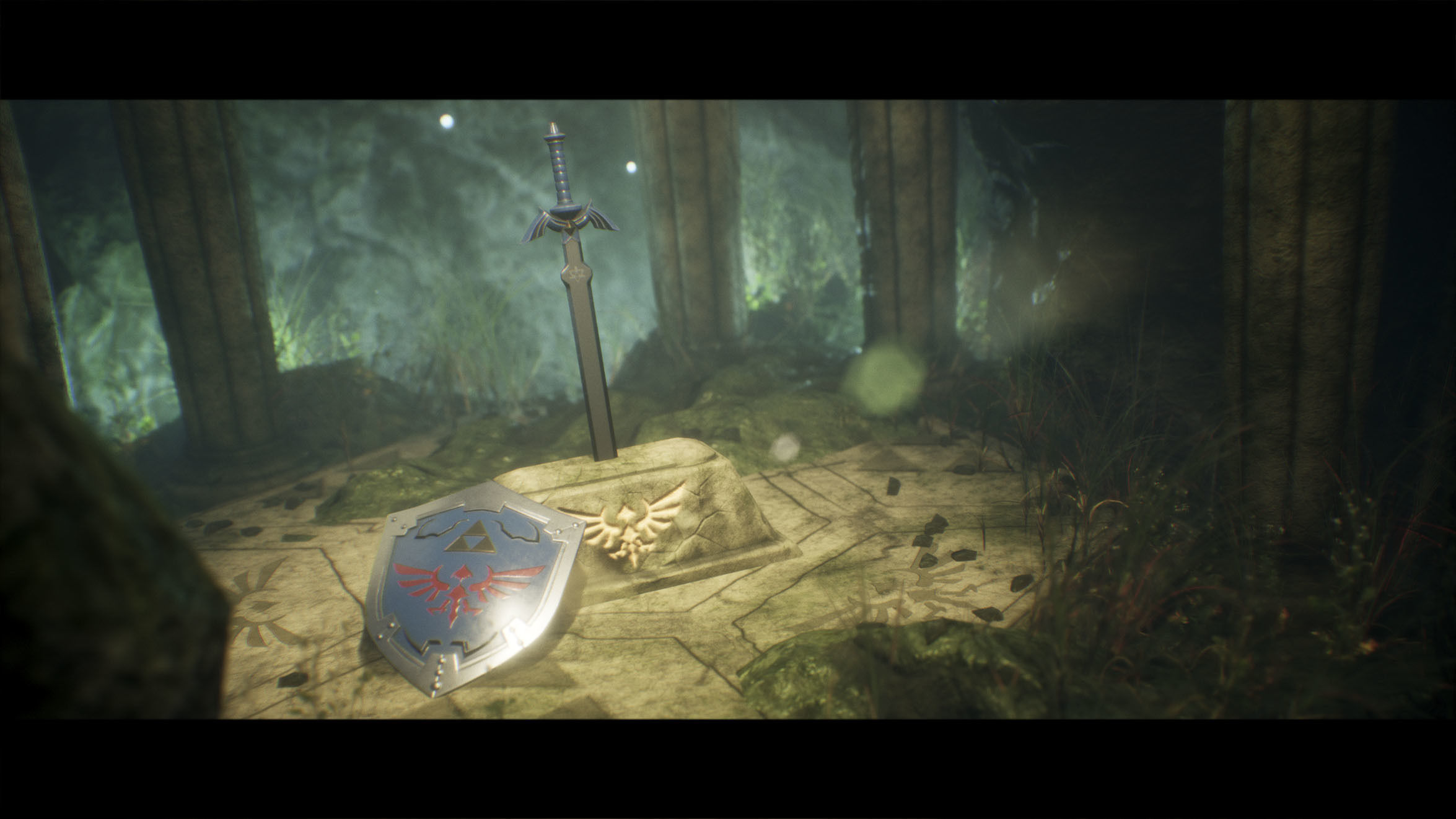 MASTER SWORD THE LEGEND OF ZELDA UE4 Low-poly 3D model_6