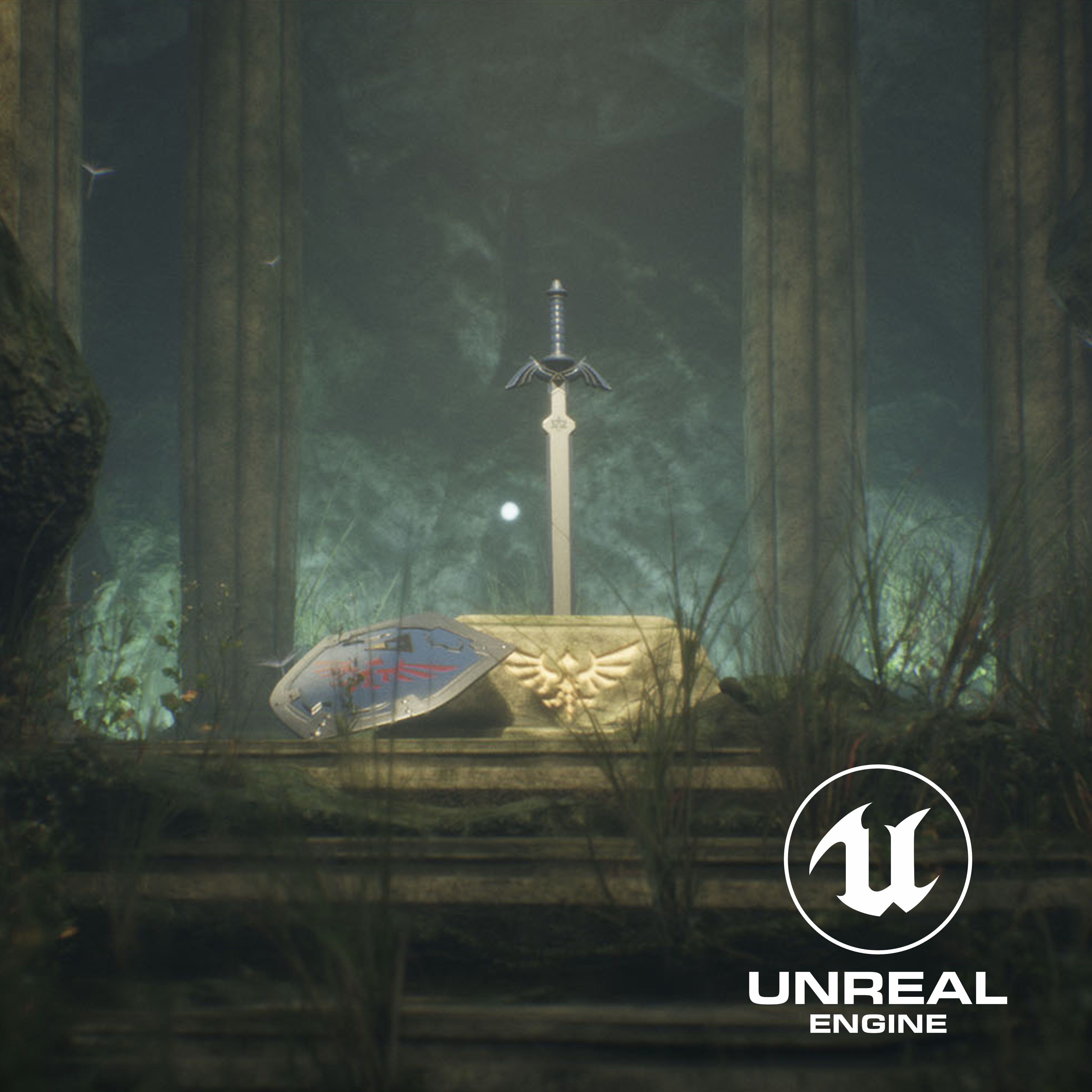 MASTER SWORD THE LEGEND OF ZELDA UE4 Low-poly 3D model_7