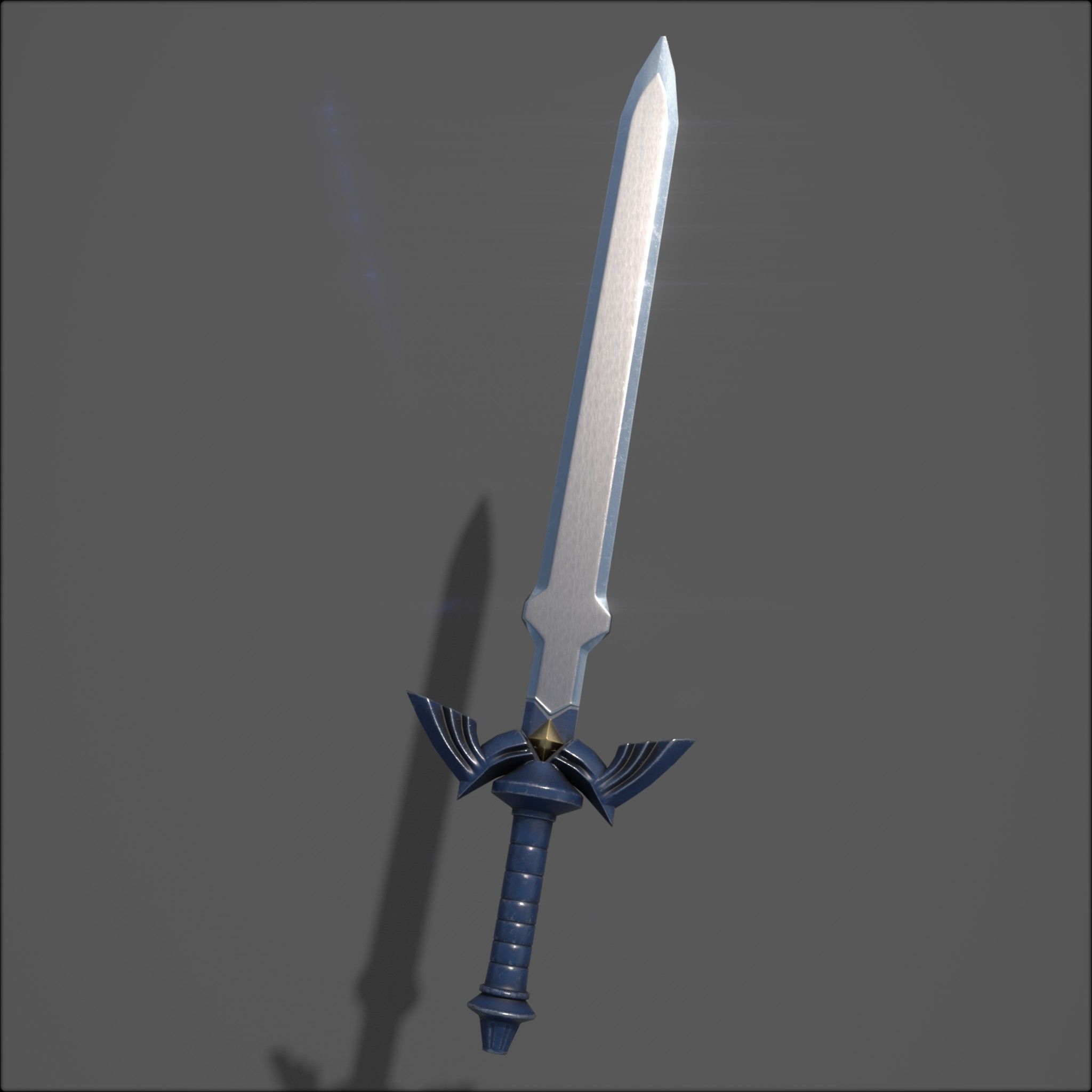 MASTER SWORD THE LEGEND OF ZELDA UE4 Low-poly 3D model_2