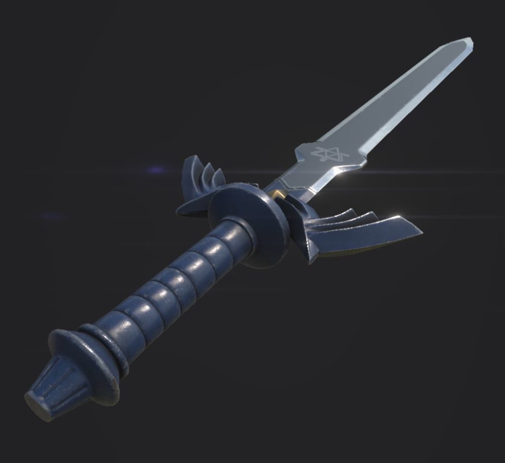 MASTER SWORD THE LEGEND OF ZELDA UE4 Low-poly 3D model_5