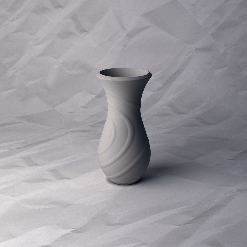 VASE 208 3D print model_6