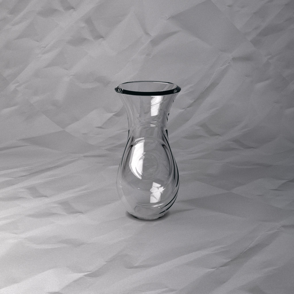 VASE 208 3D print model_3
