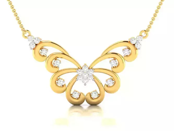 Women necklace 3dm render detail 3D print model