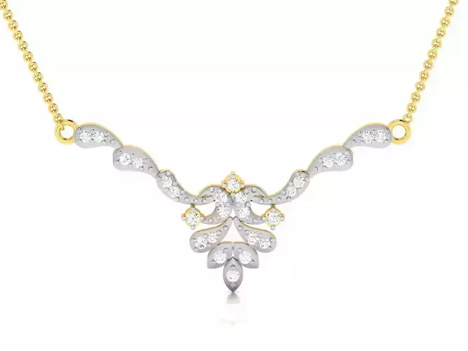 Women necklace 3dm render detail 3D print model