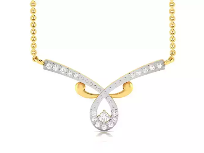 Women necklace 3dm render detail 3D print model