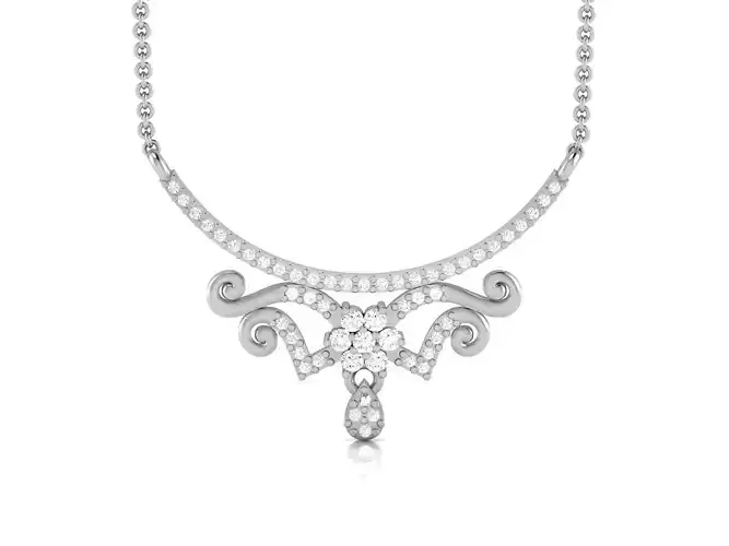 Women necklace 3dm render detail 3D print model