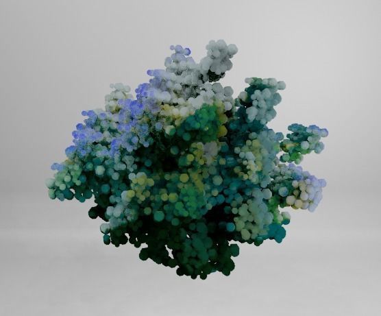 Ghibli tree model 3D print model_2