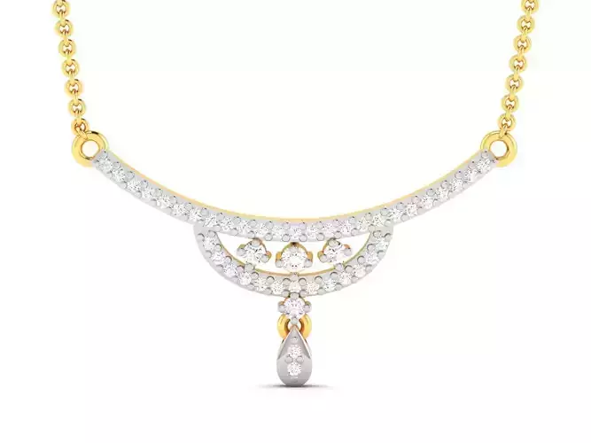 Women necklace 3dm render detail 3D print model