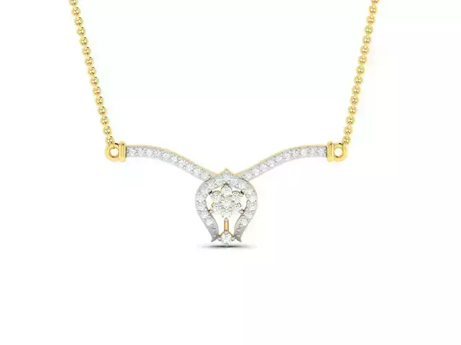Women necklace 3dm render detail 3D print model