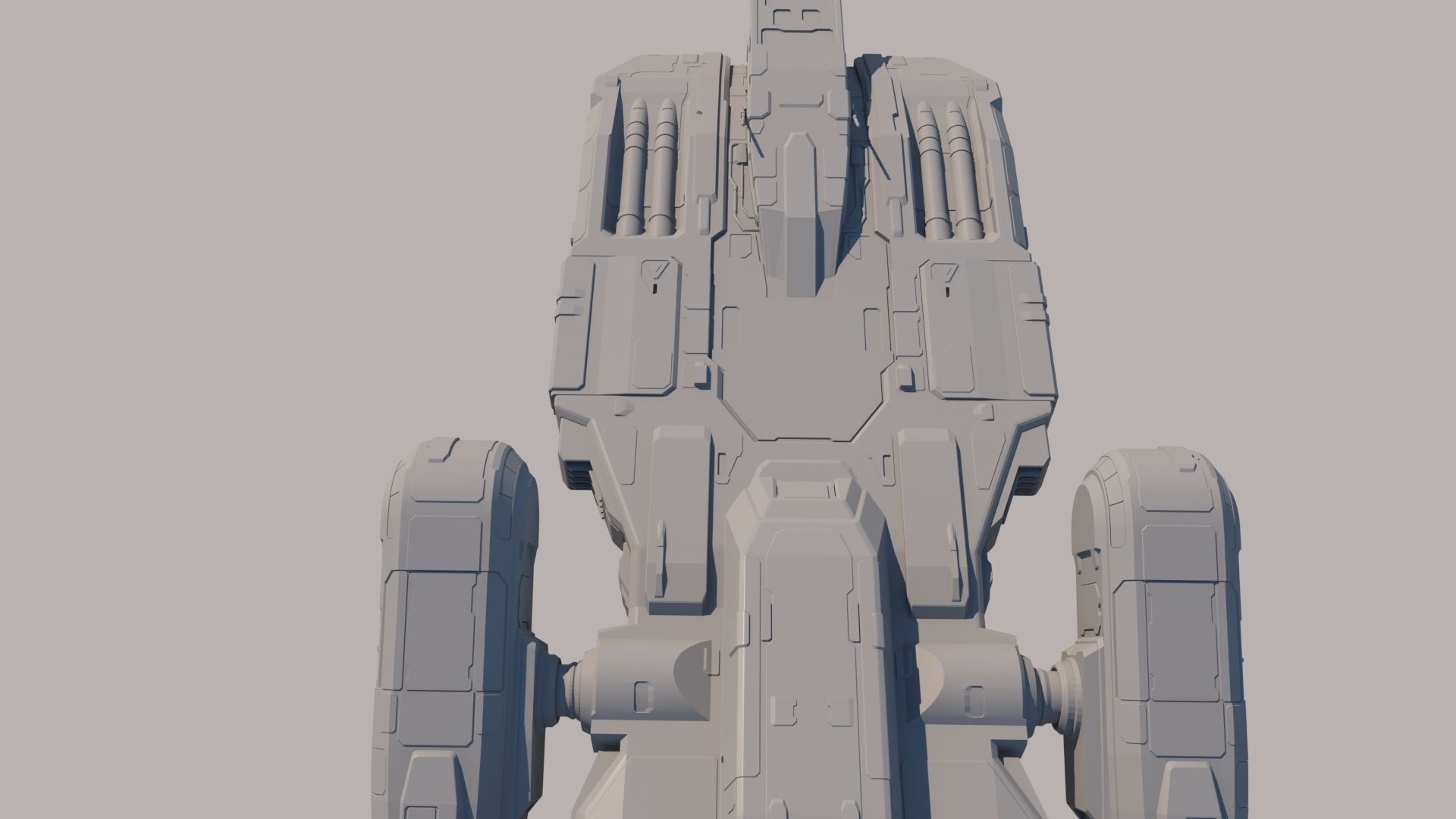 Sci Fi Dropship 3D model_13