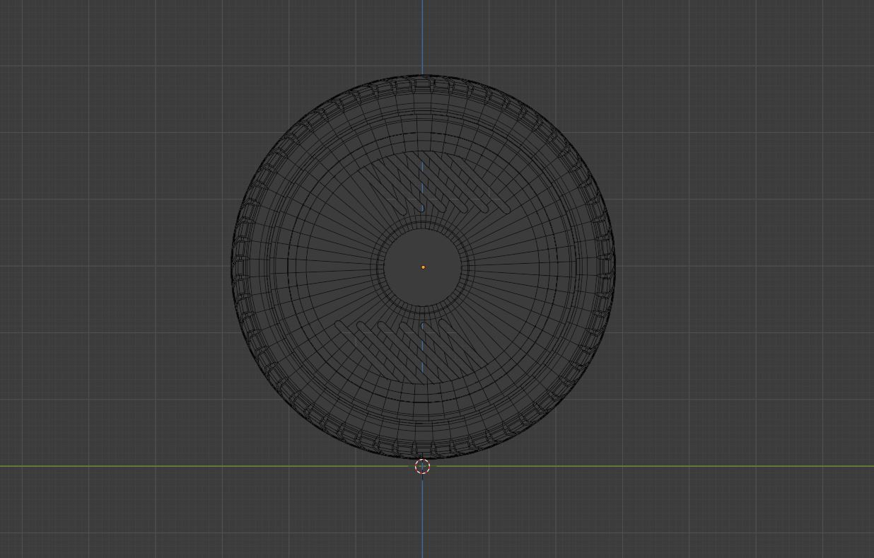 L2P wheel Low-poly 3D model_13