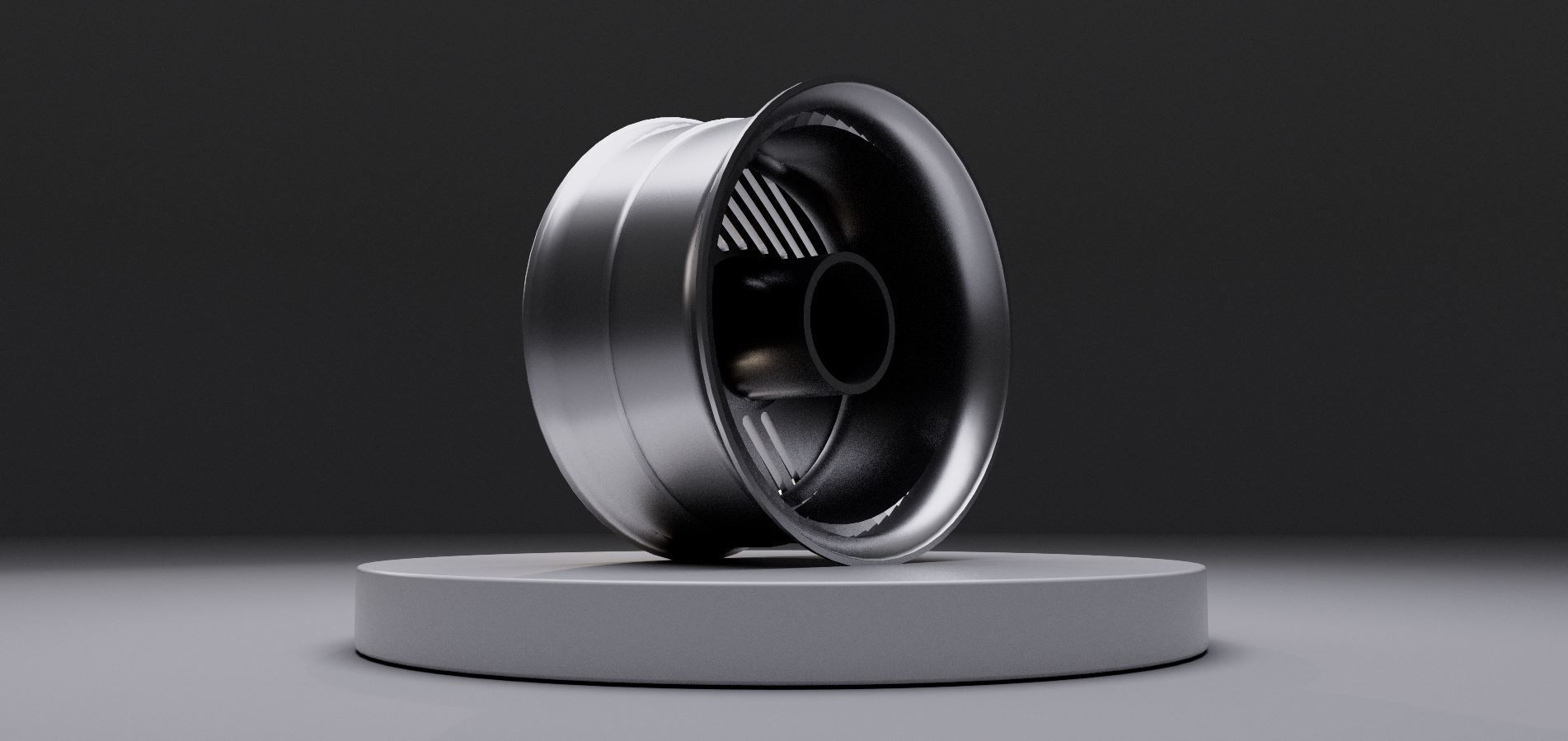 L2P wheel Low-poly 3D model_4