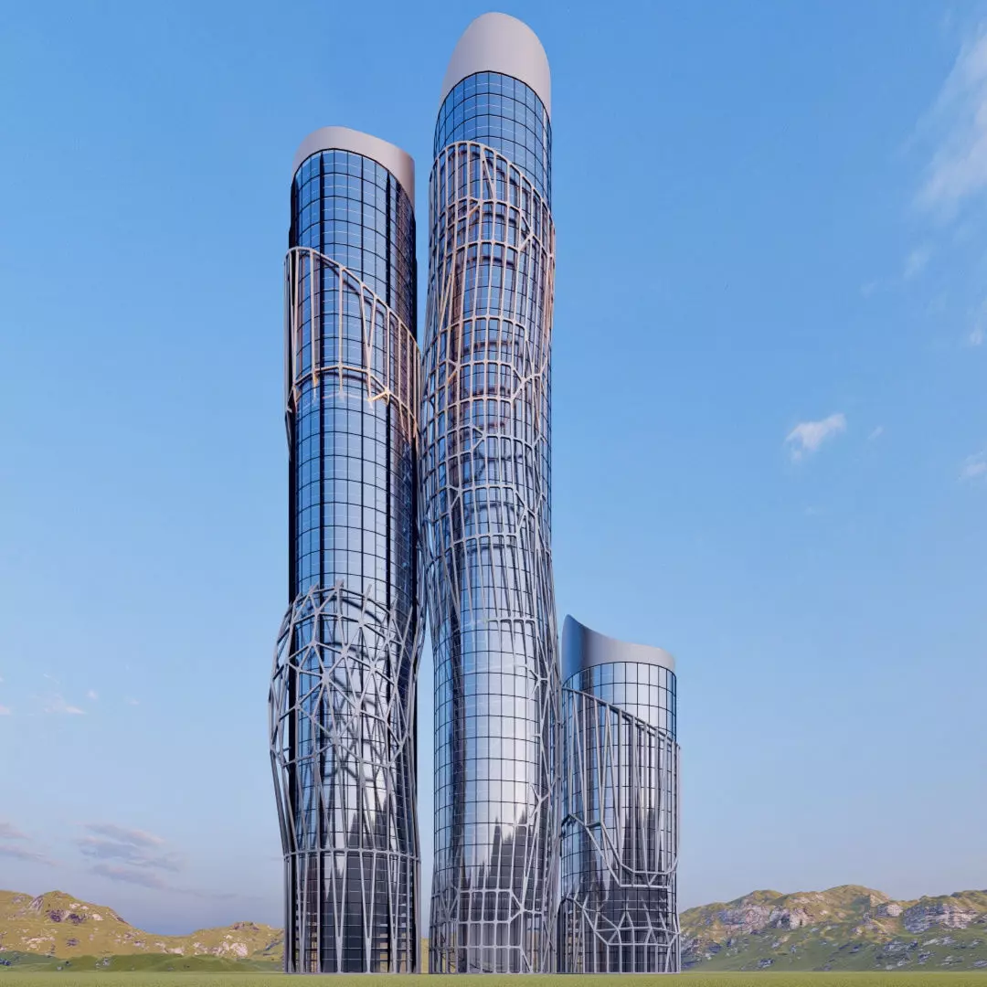 Future building 07 3D model_0