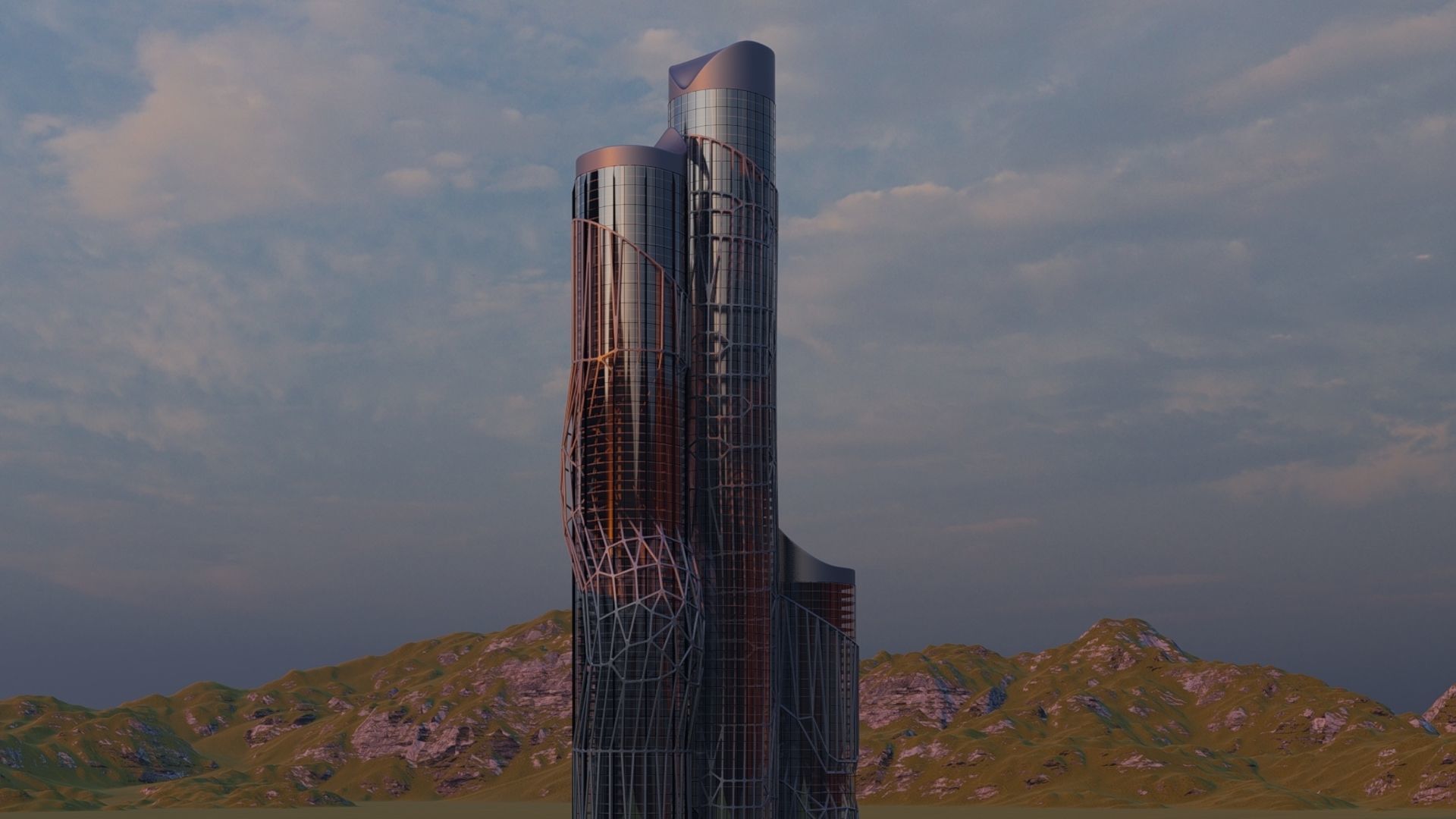 Future building 07 3D model_6