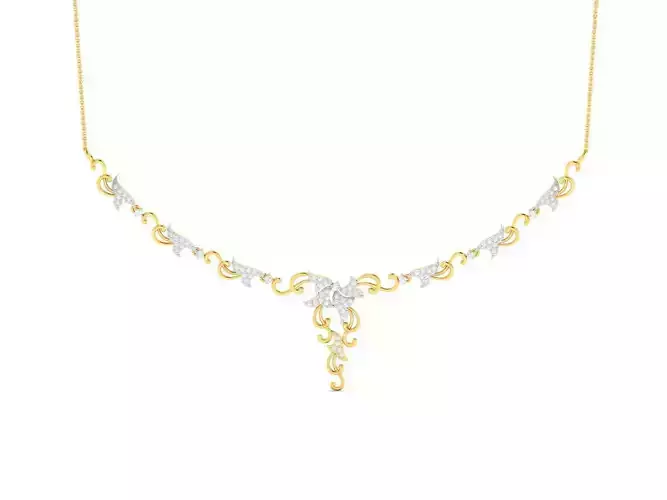 Women necklace 3dm render detail 3D print model