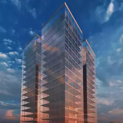 Future building 09 3D model