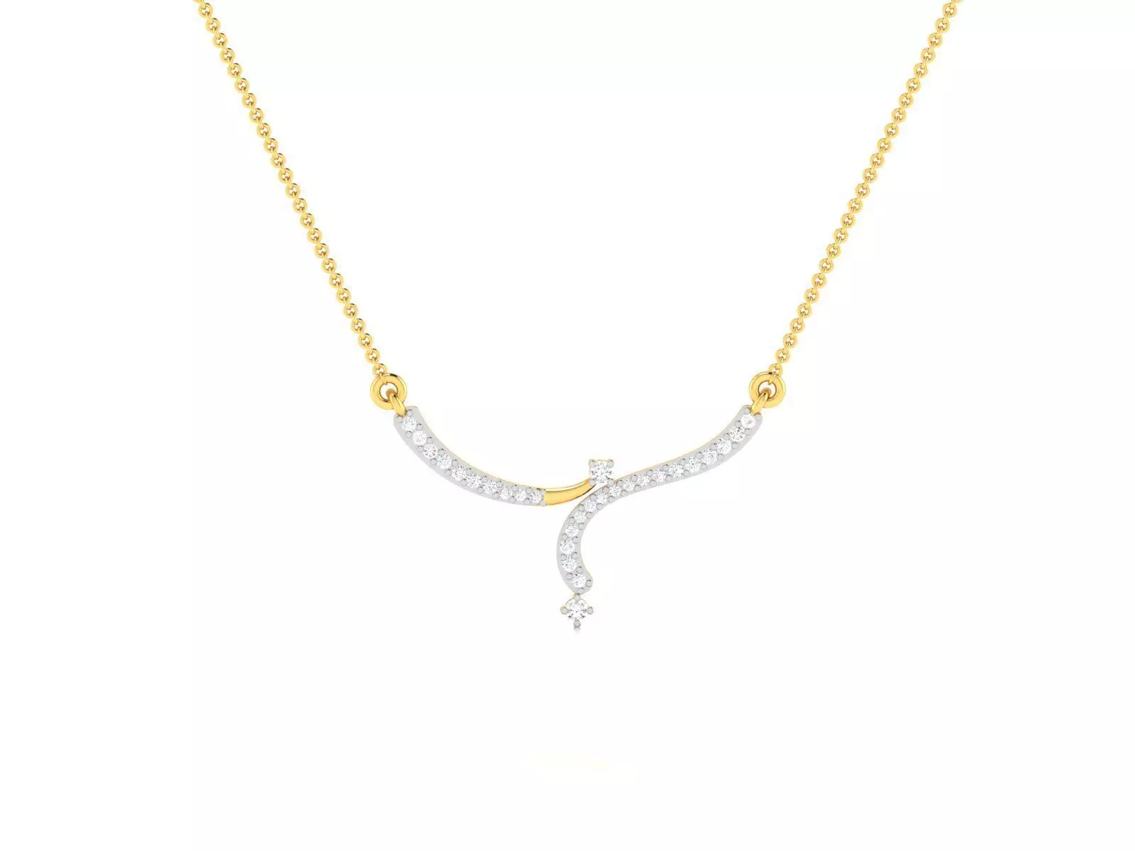 Women necklace 3dm render detail 3D print model_0