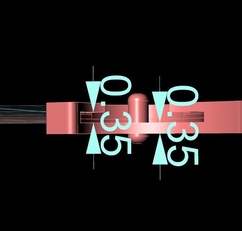 Lock with pattern 3D print model_5