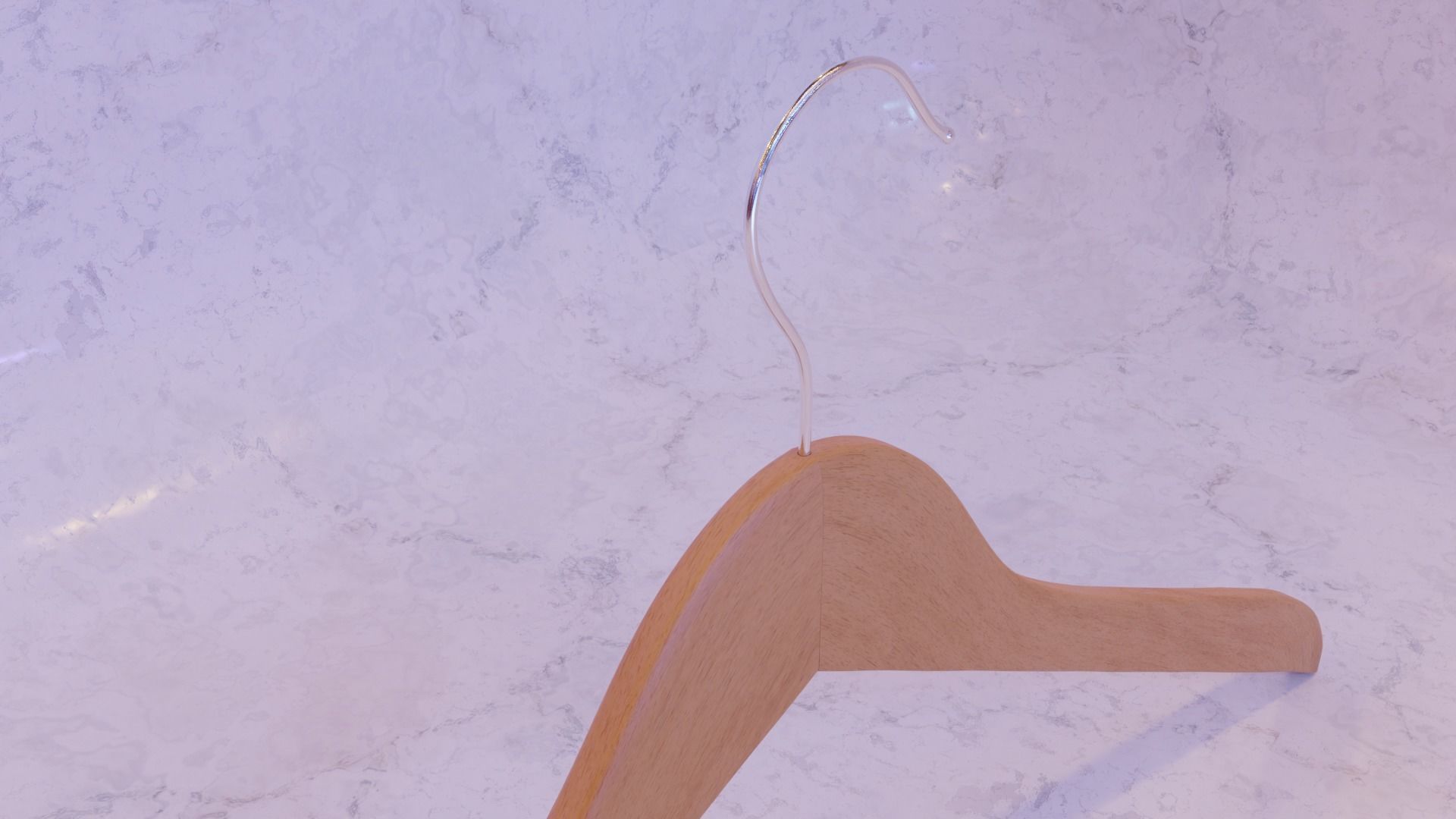 Clothes hanger Free 3D model_10