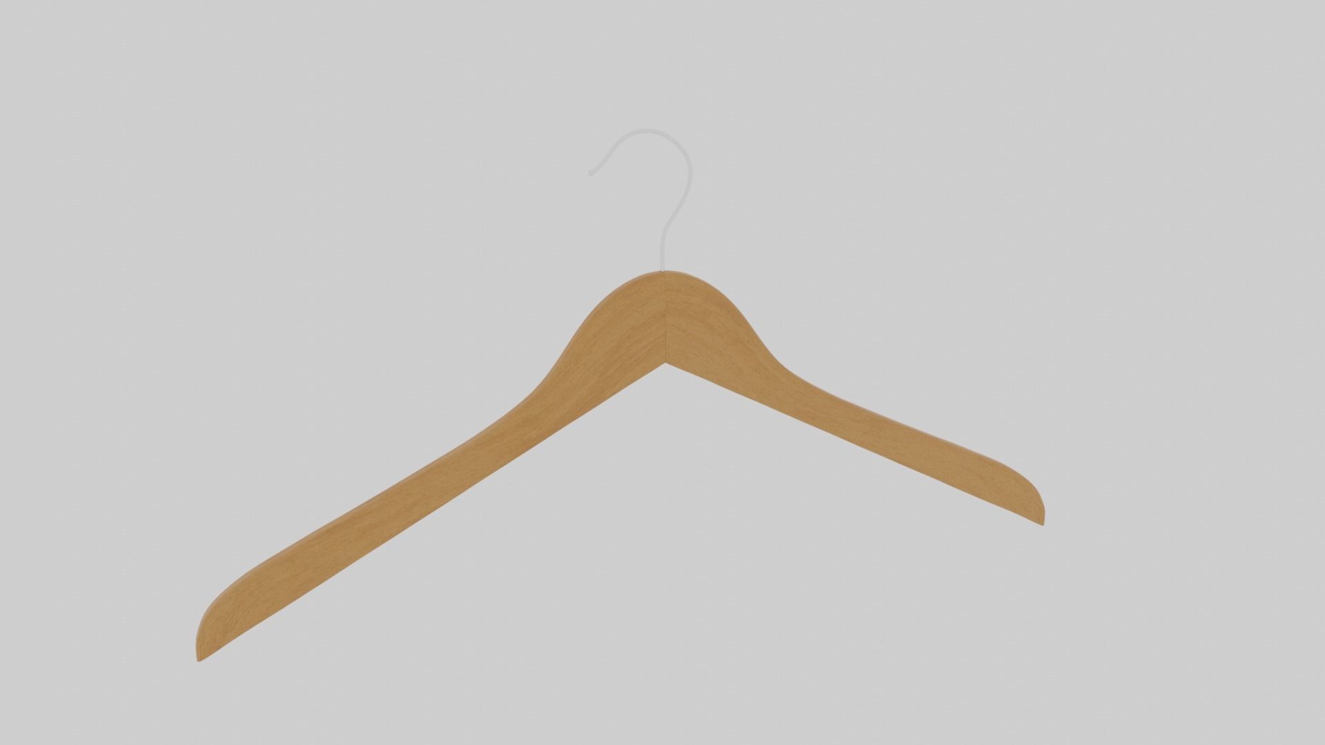 Clothes hanger Free 3D model_4