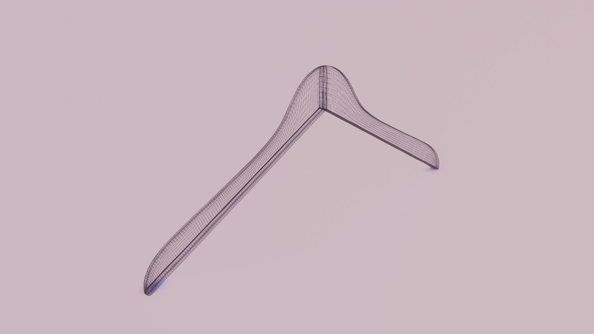 Clothes hanger Free 3D model_17