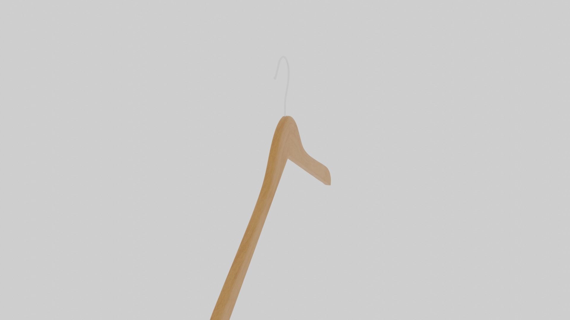 Clothes hanger Free 3D model_3
