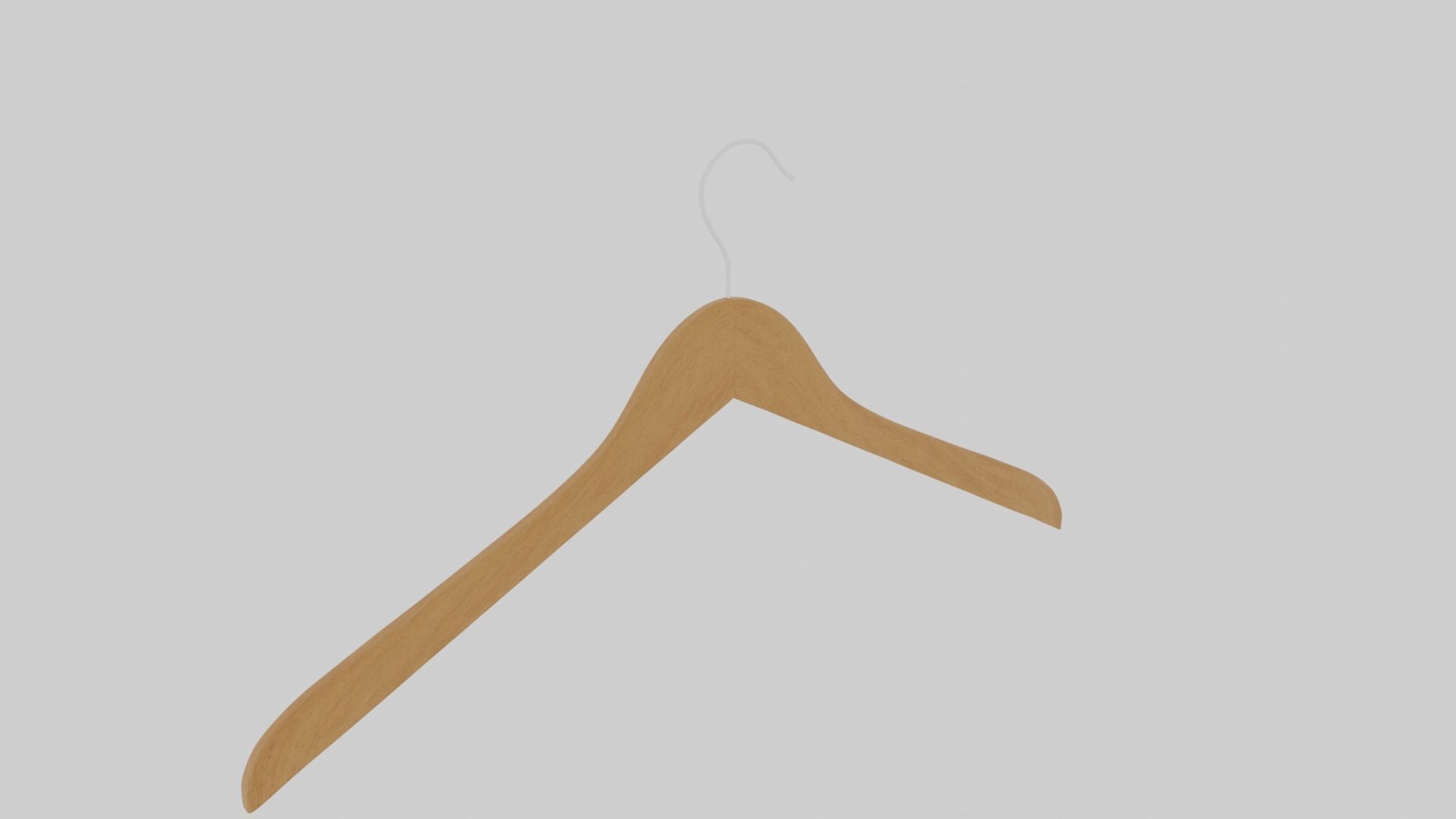 Clothes hanger Free 3D model_7