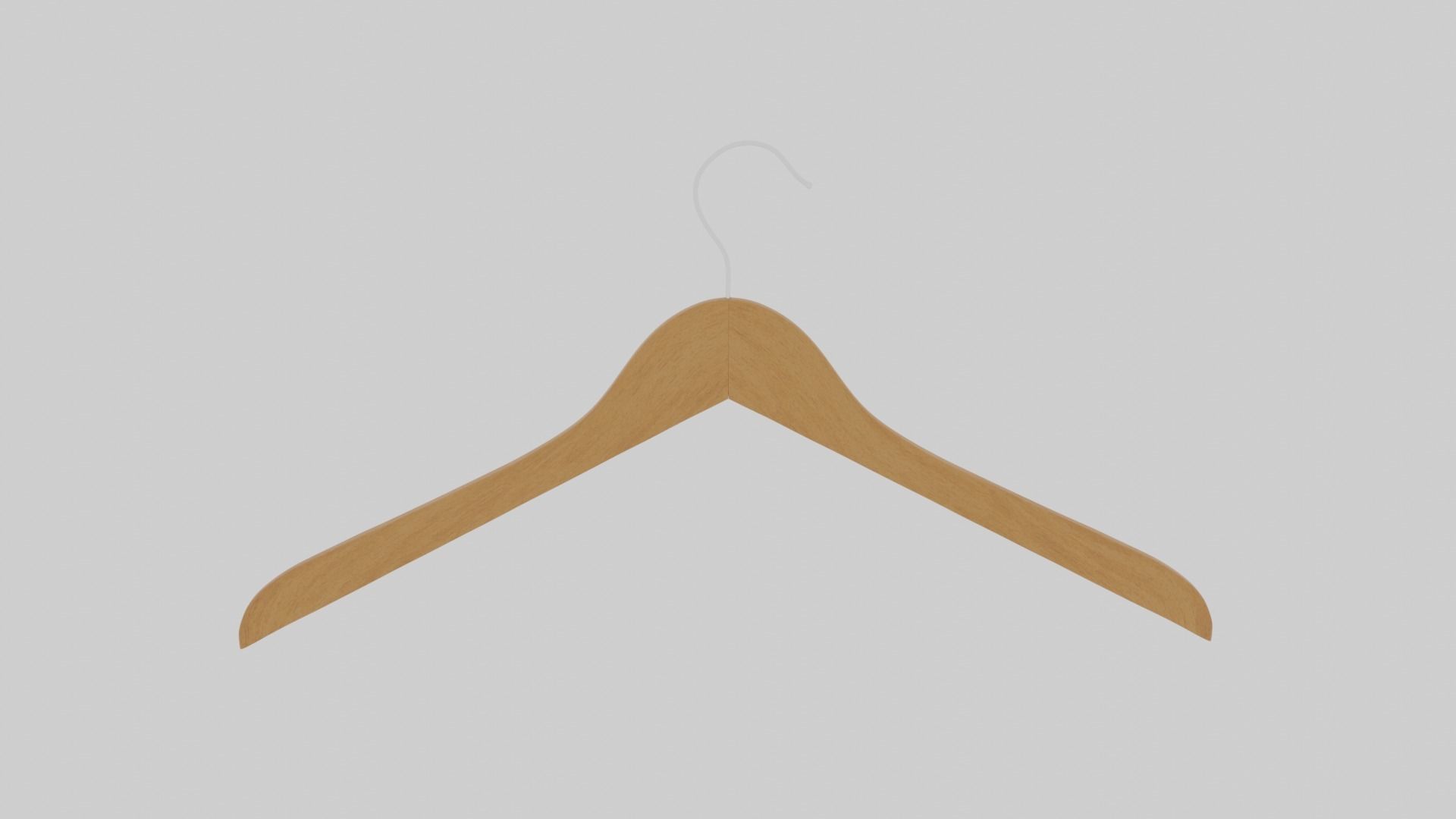Clothes hanger Free 3D model_1