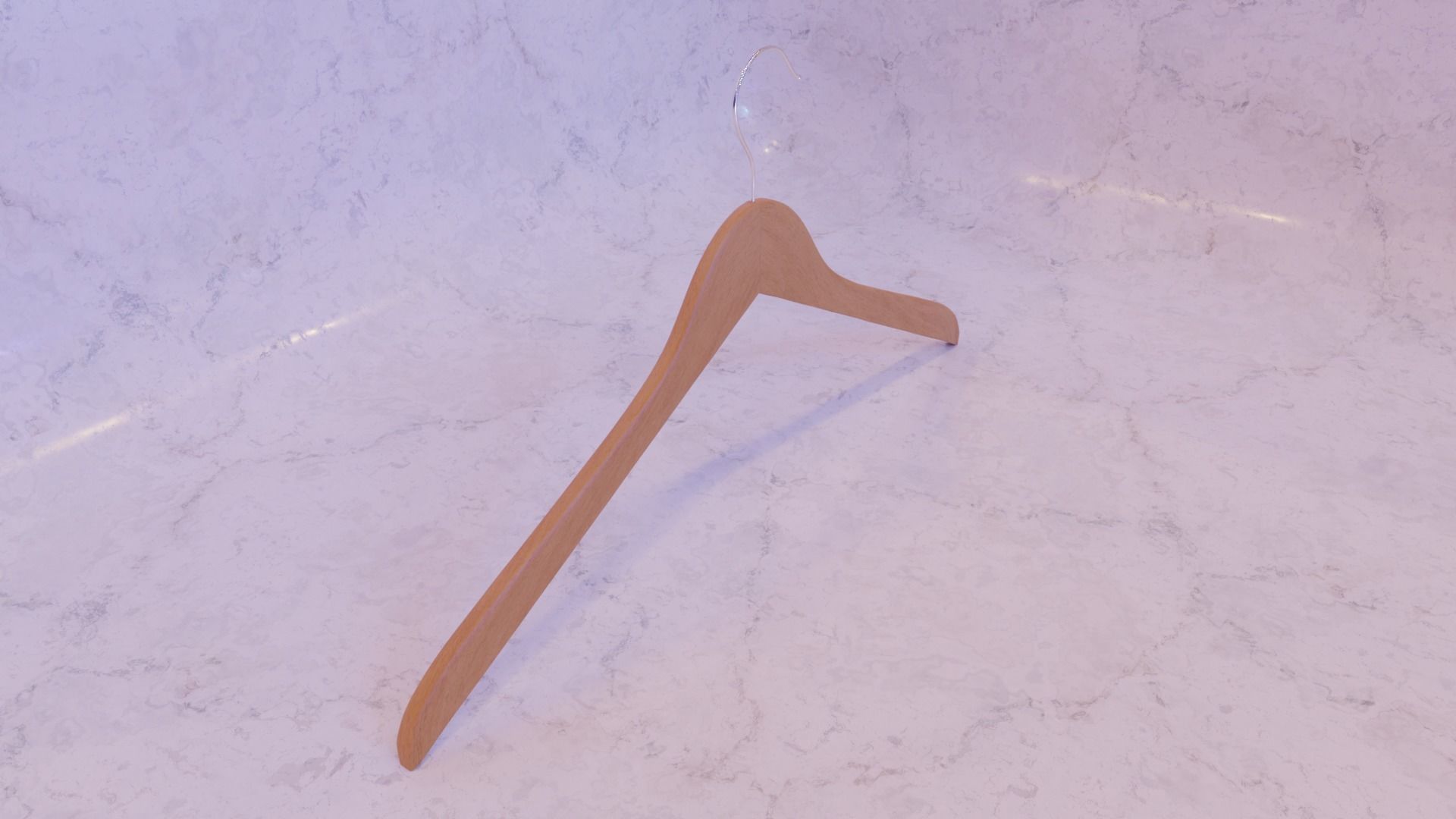 Clothes hanger Free 3D model_9