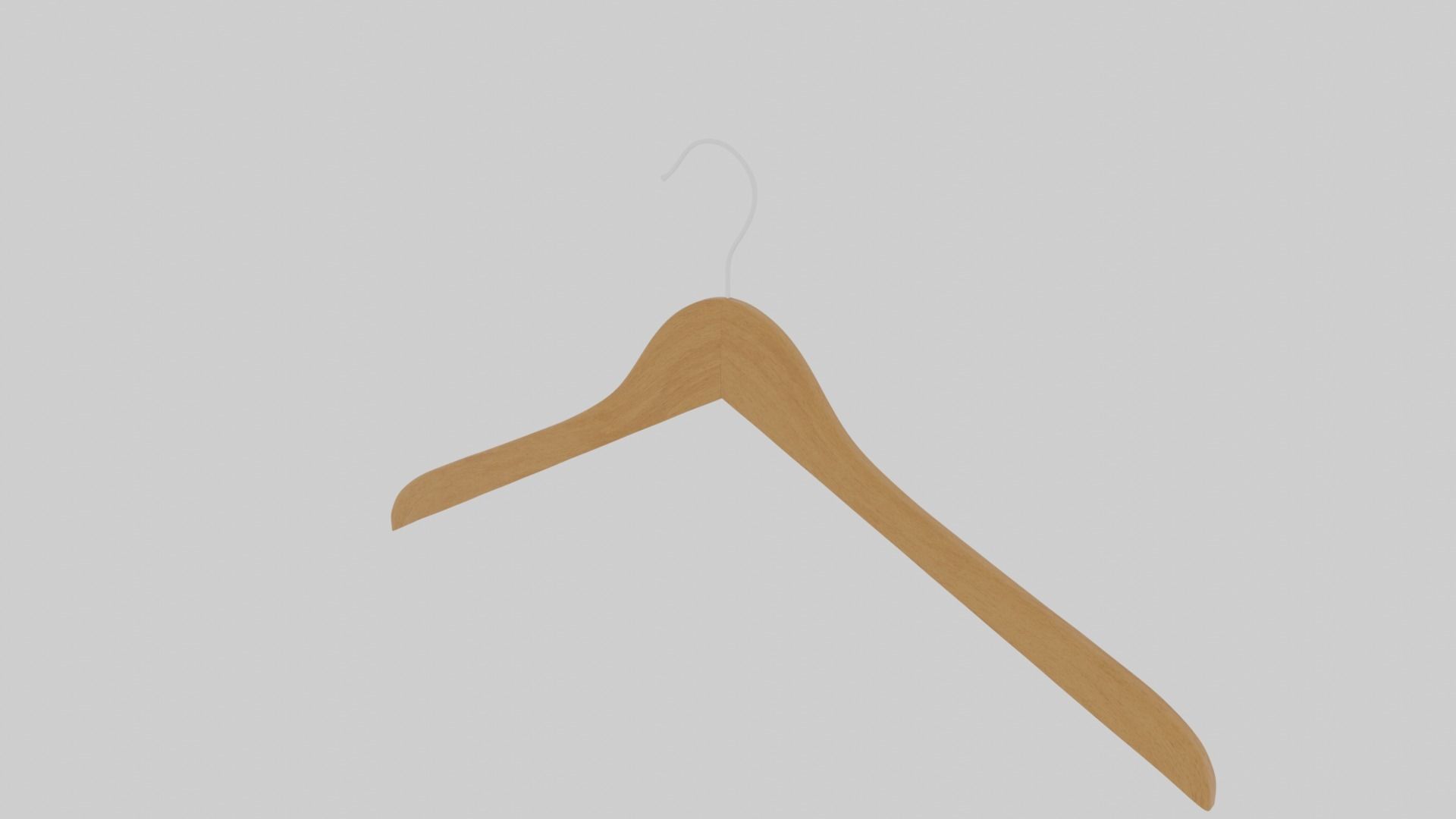 Clothes hanger Free 3D model_5
