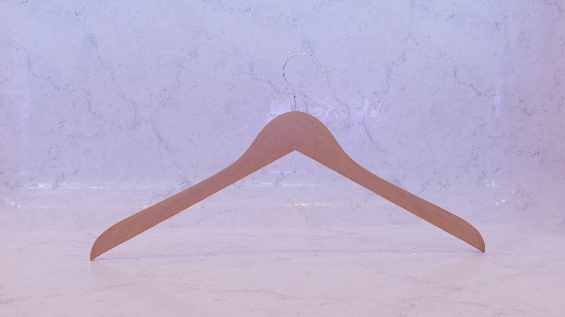 Clothes hanger Free 3D model_13