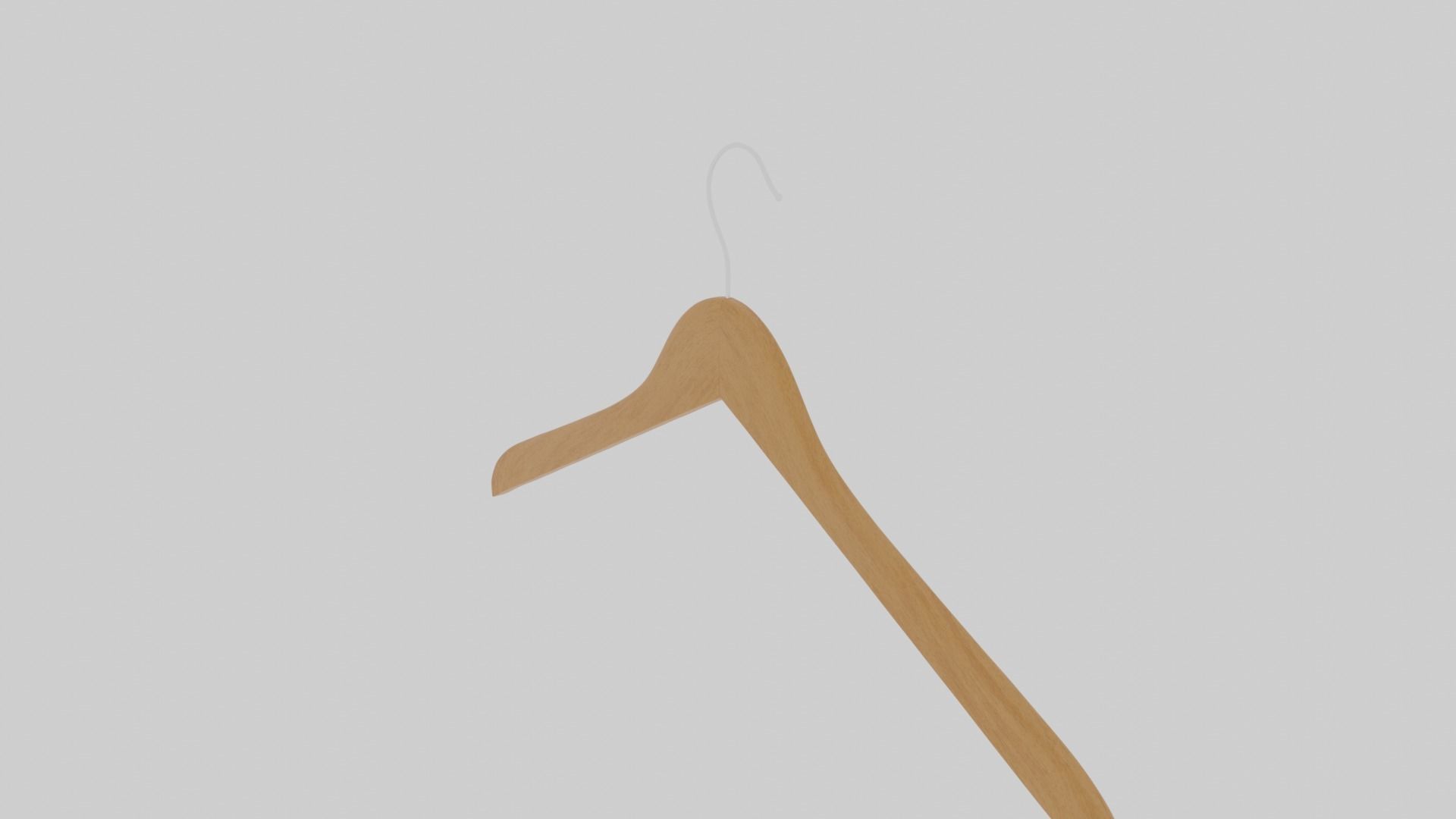 Clothes hanger Free 3D model_2