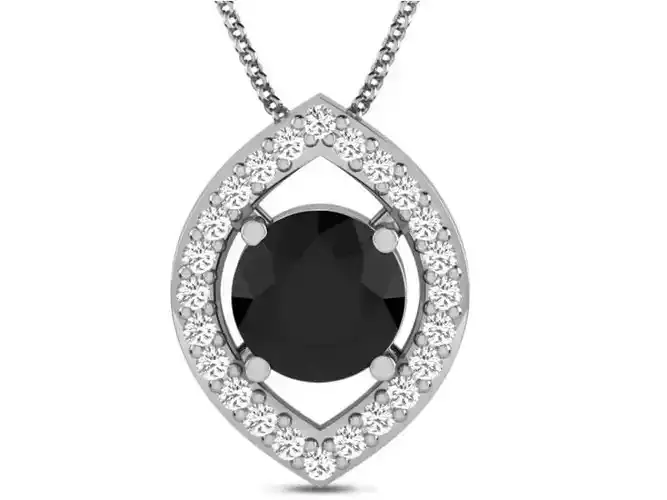 Women pendant 3dm render detail