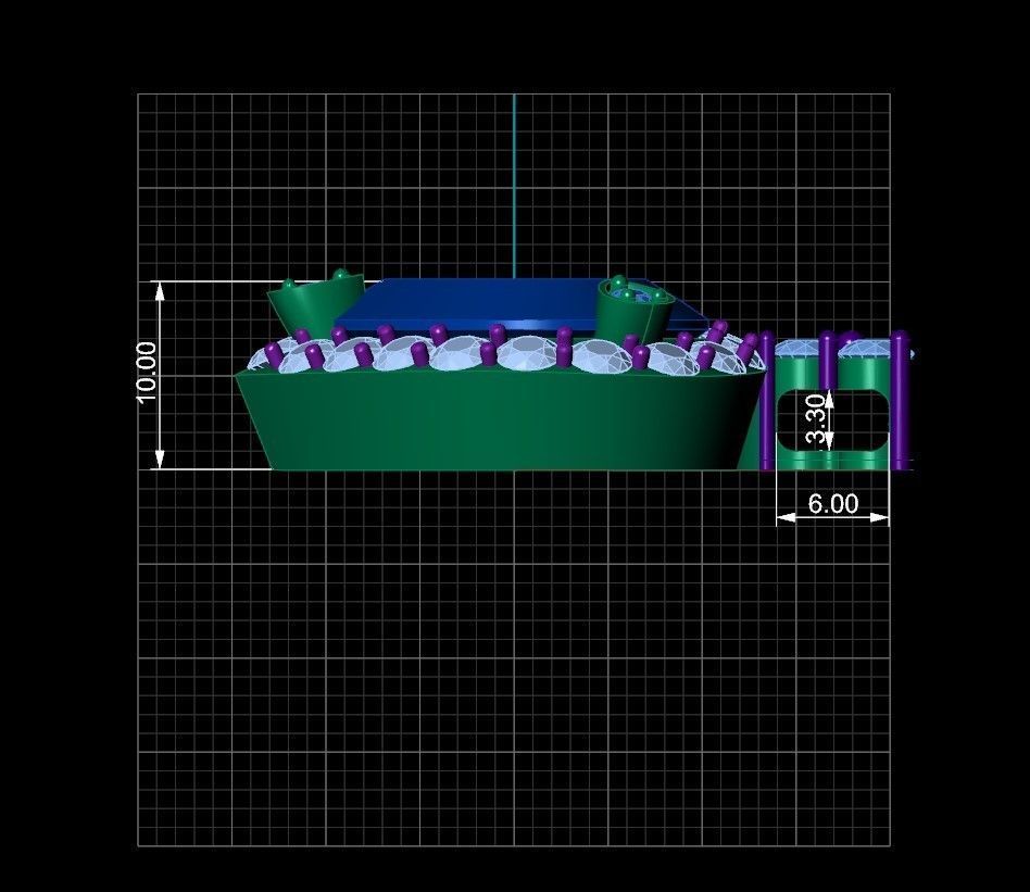 Heart pendant 3D print model_6
