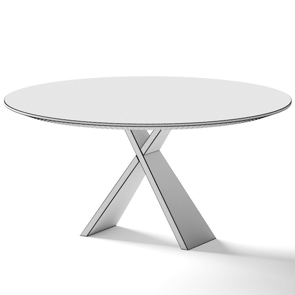 De Padova Carlo Dining Table 3D model_1