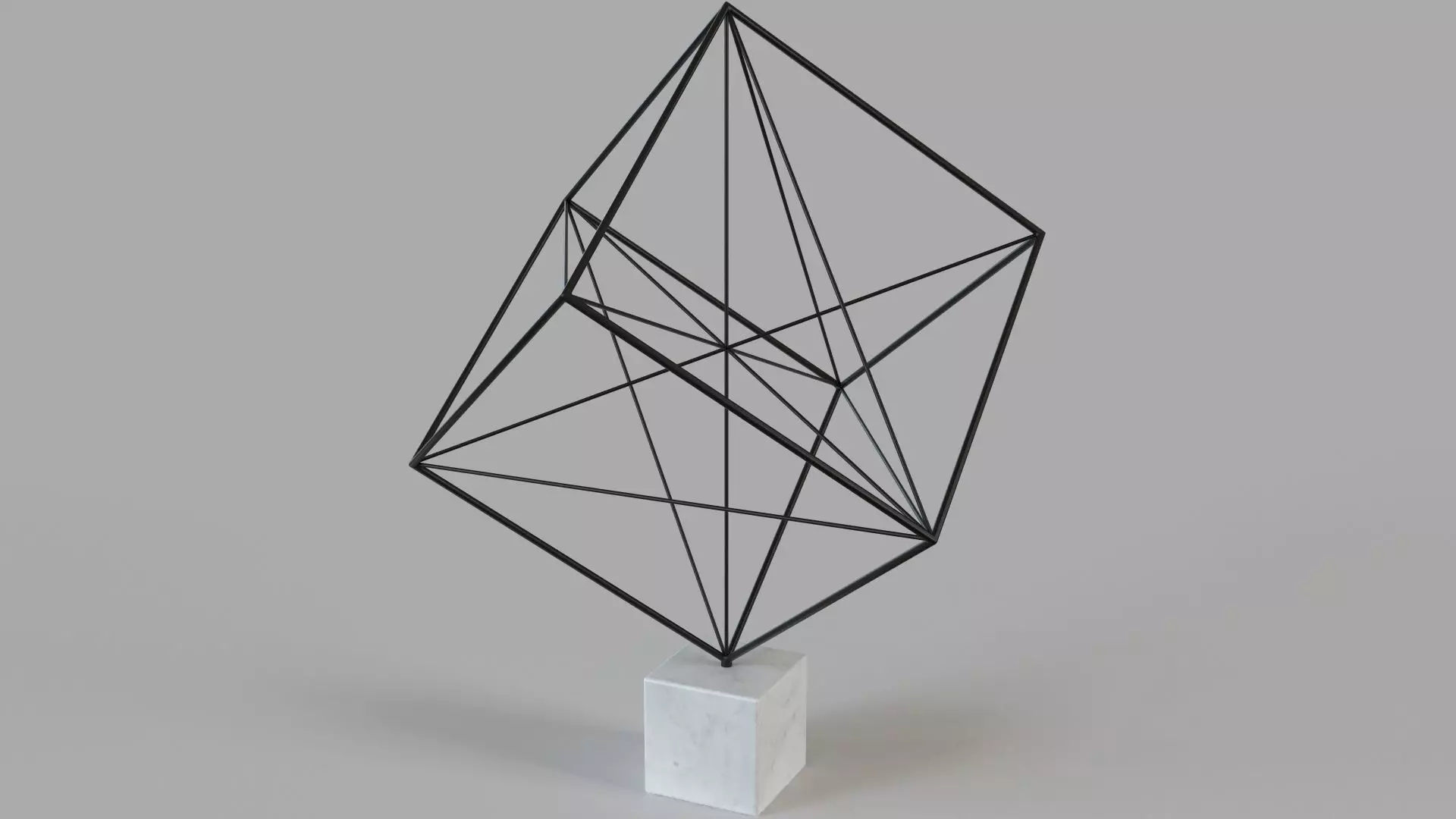 Apex Standing Sculpture 3D model_0