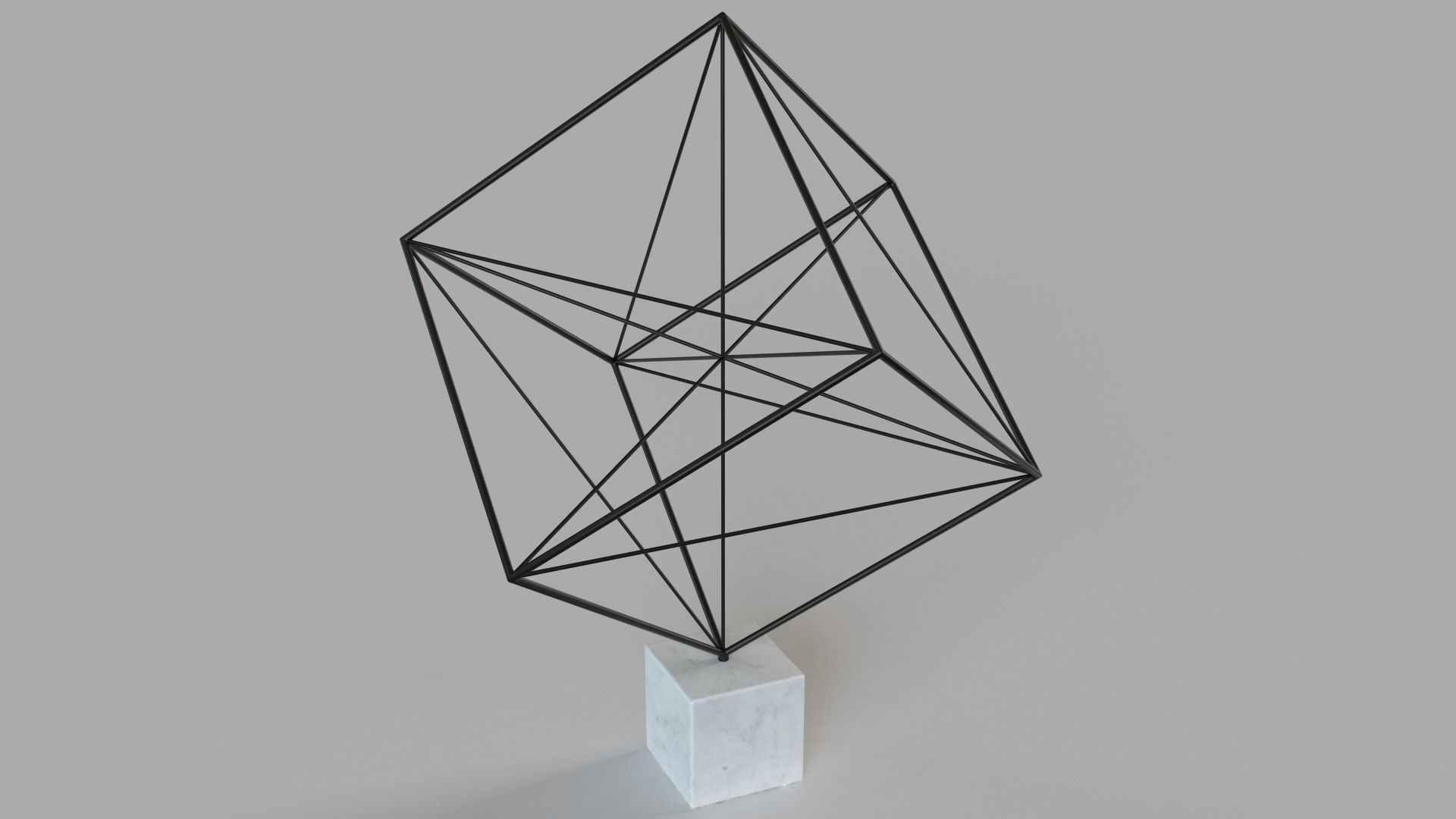 Apex Standing Sculpture 3D model_1
