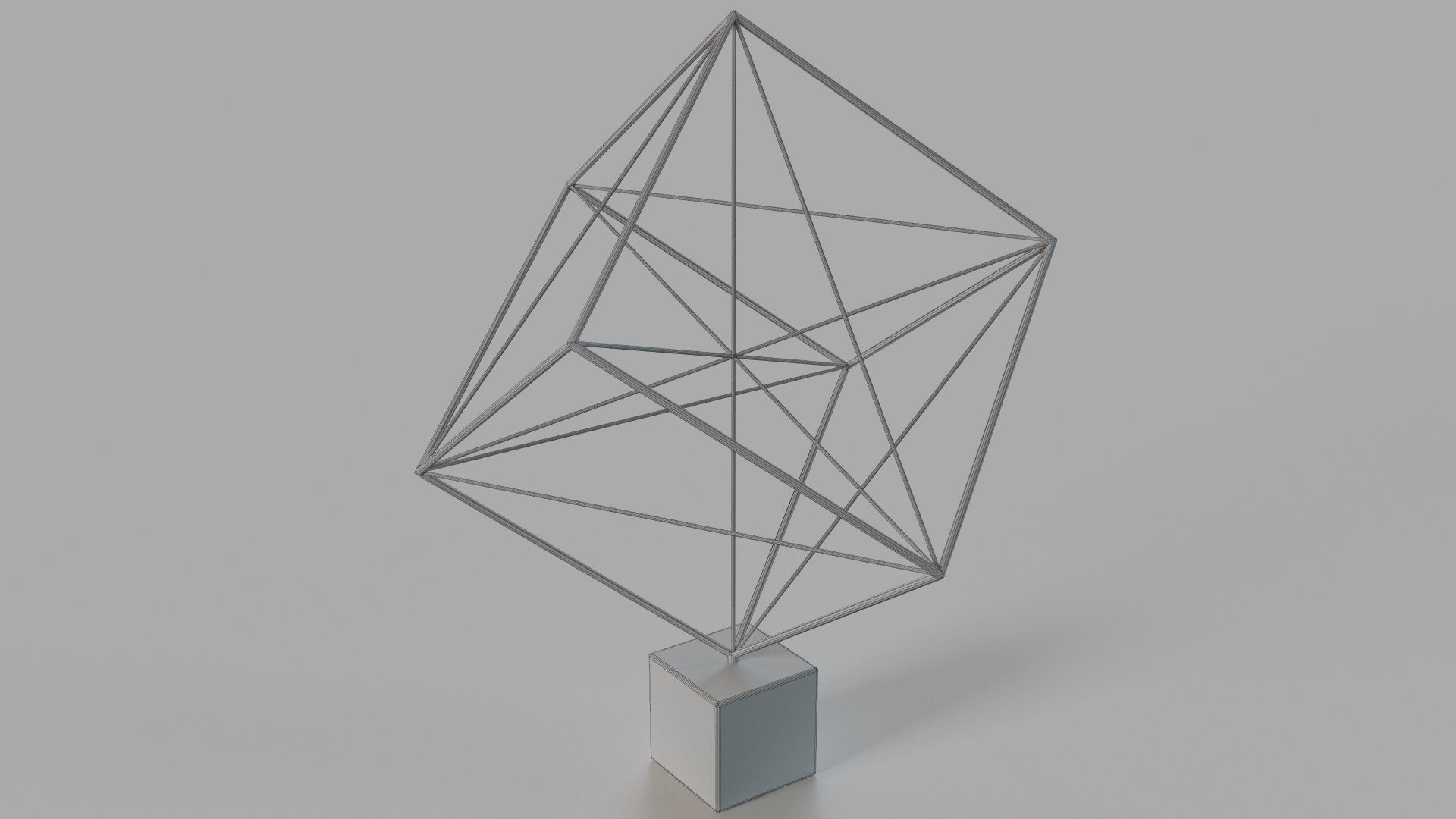 Apex Standing Sculpture 3D model_4