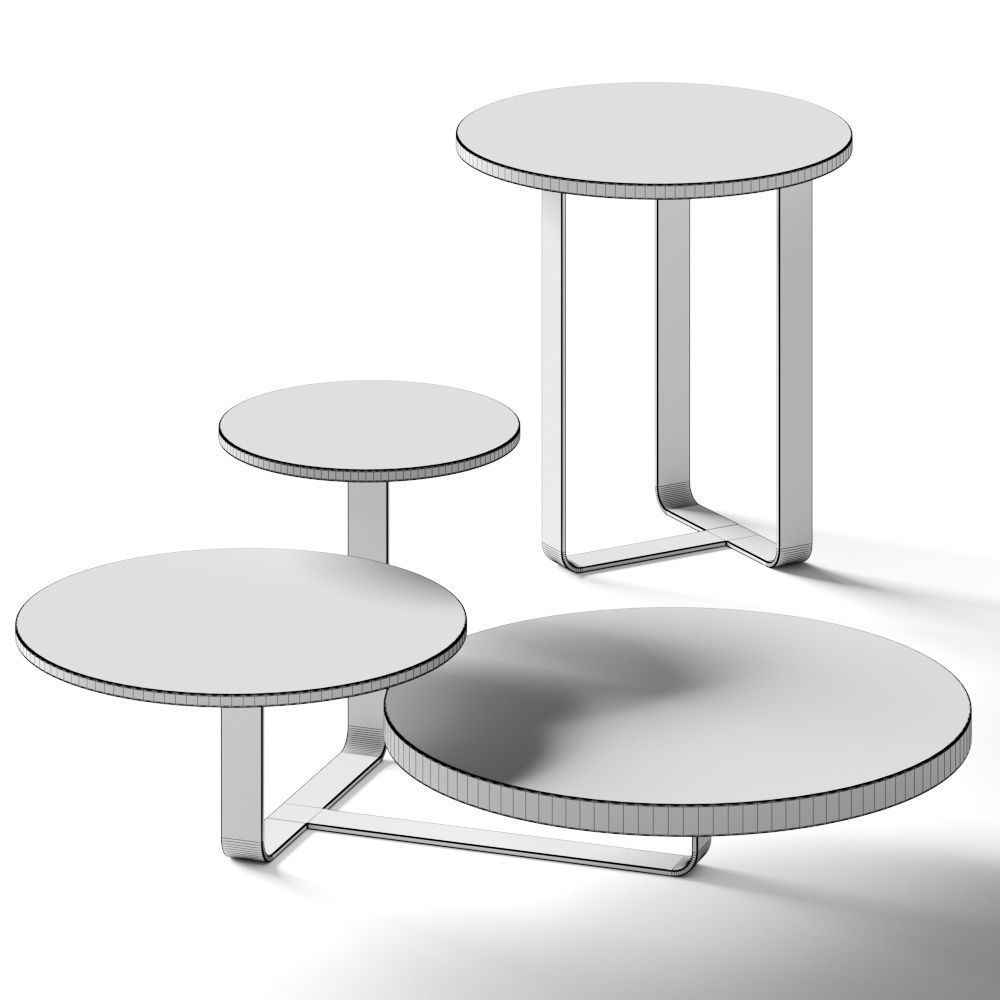 CorteZari Tiago Coffee Tables 3D model_1