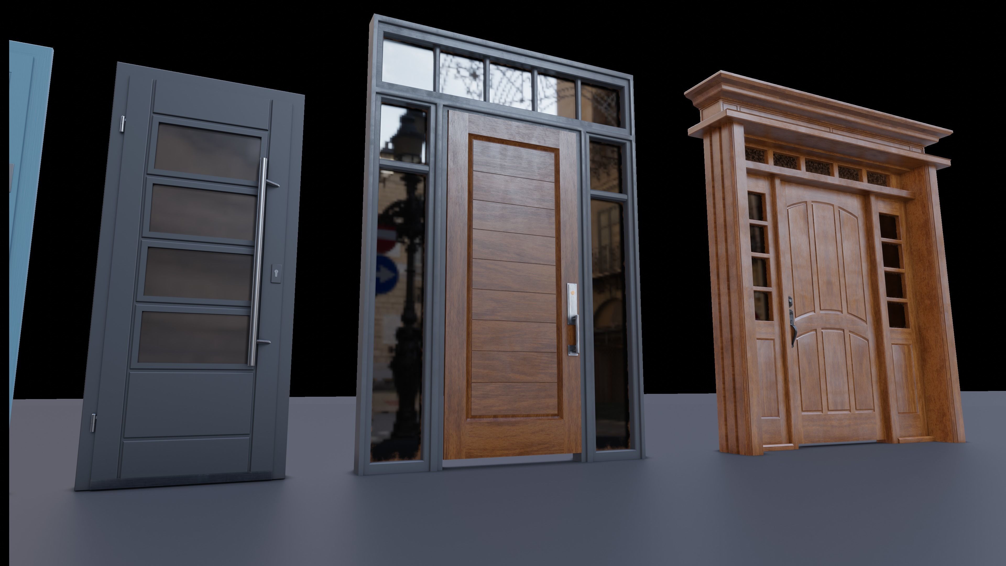  Blender models pack  3D model_6