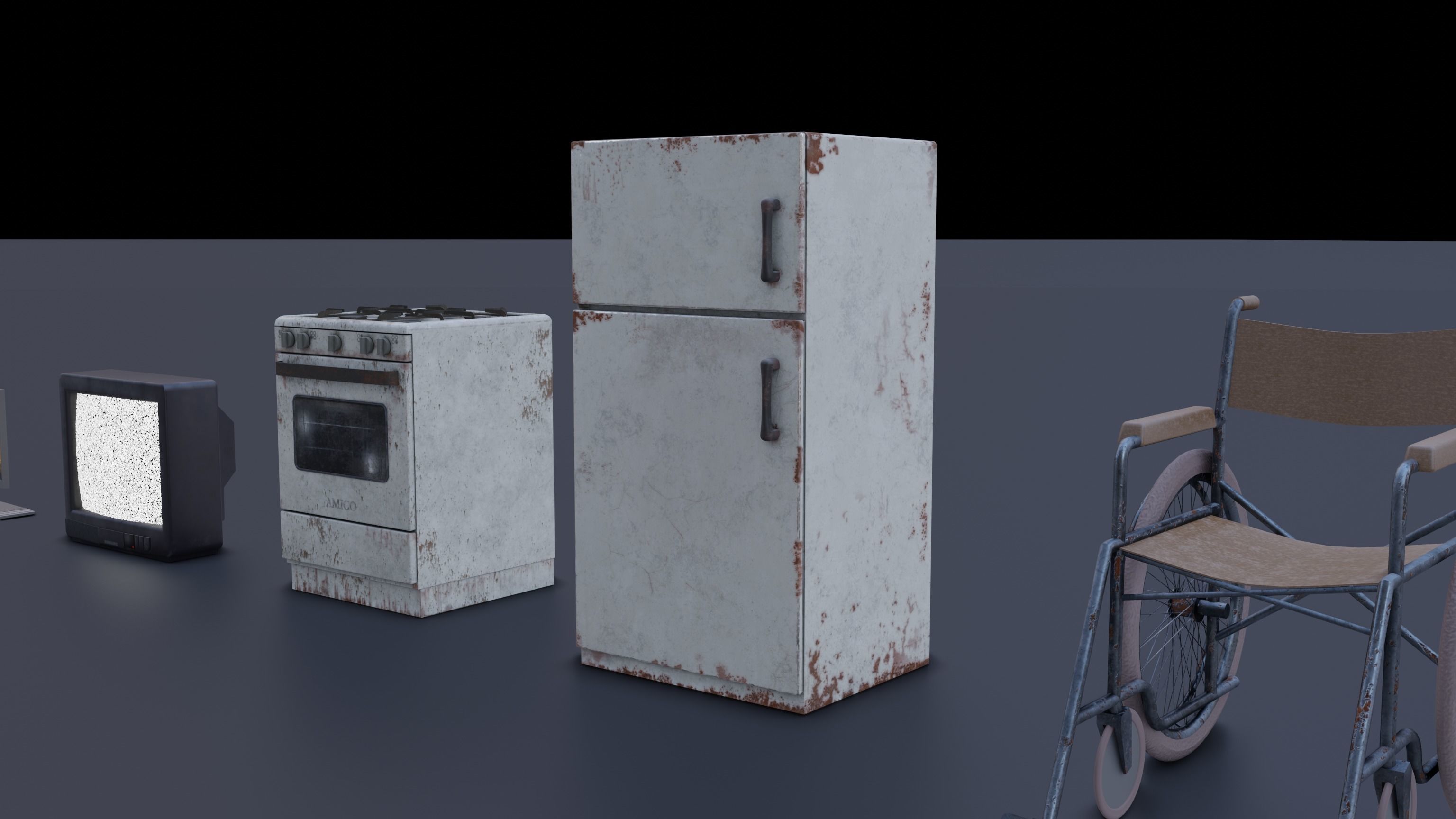  Blender models pack  3D model_2