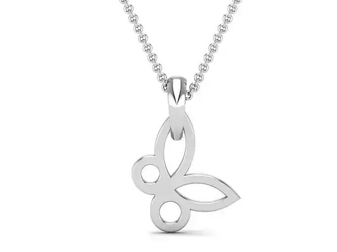 Women pendant 3dm render detail