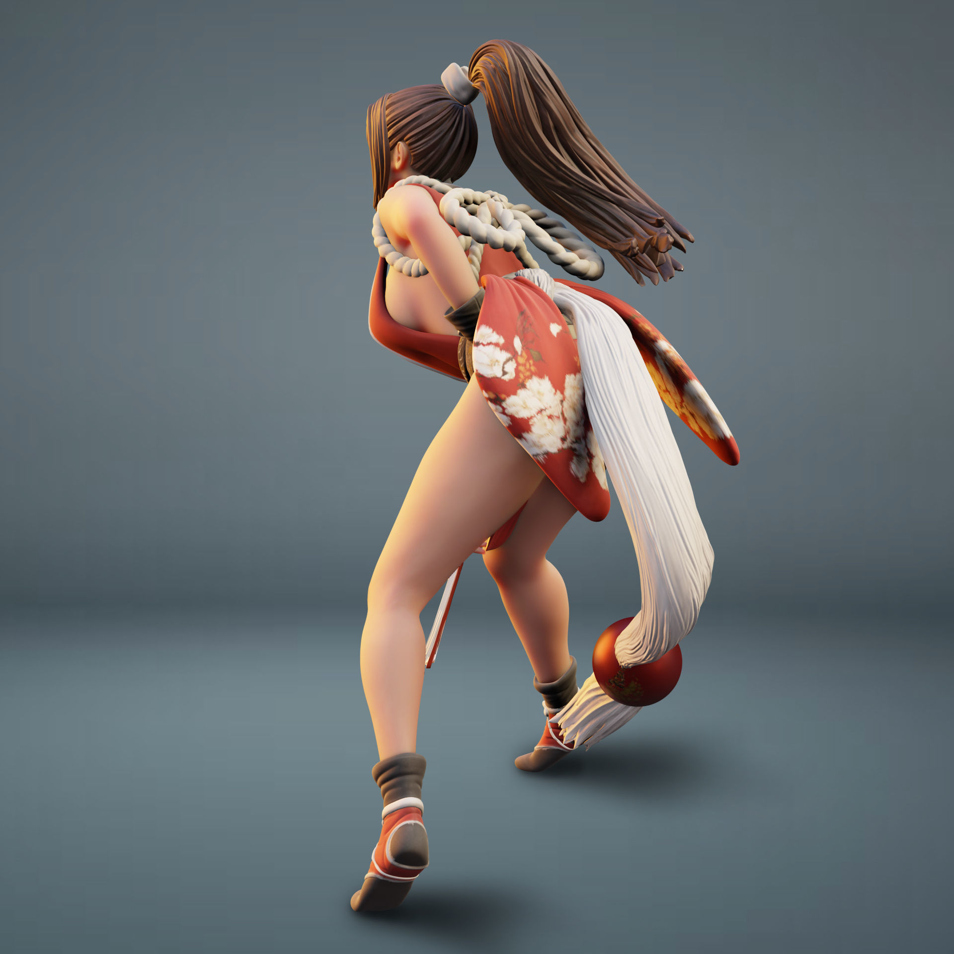 Mai Shuranui 3D print model_2