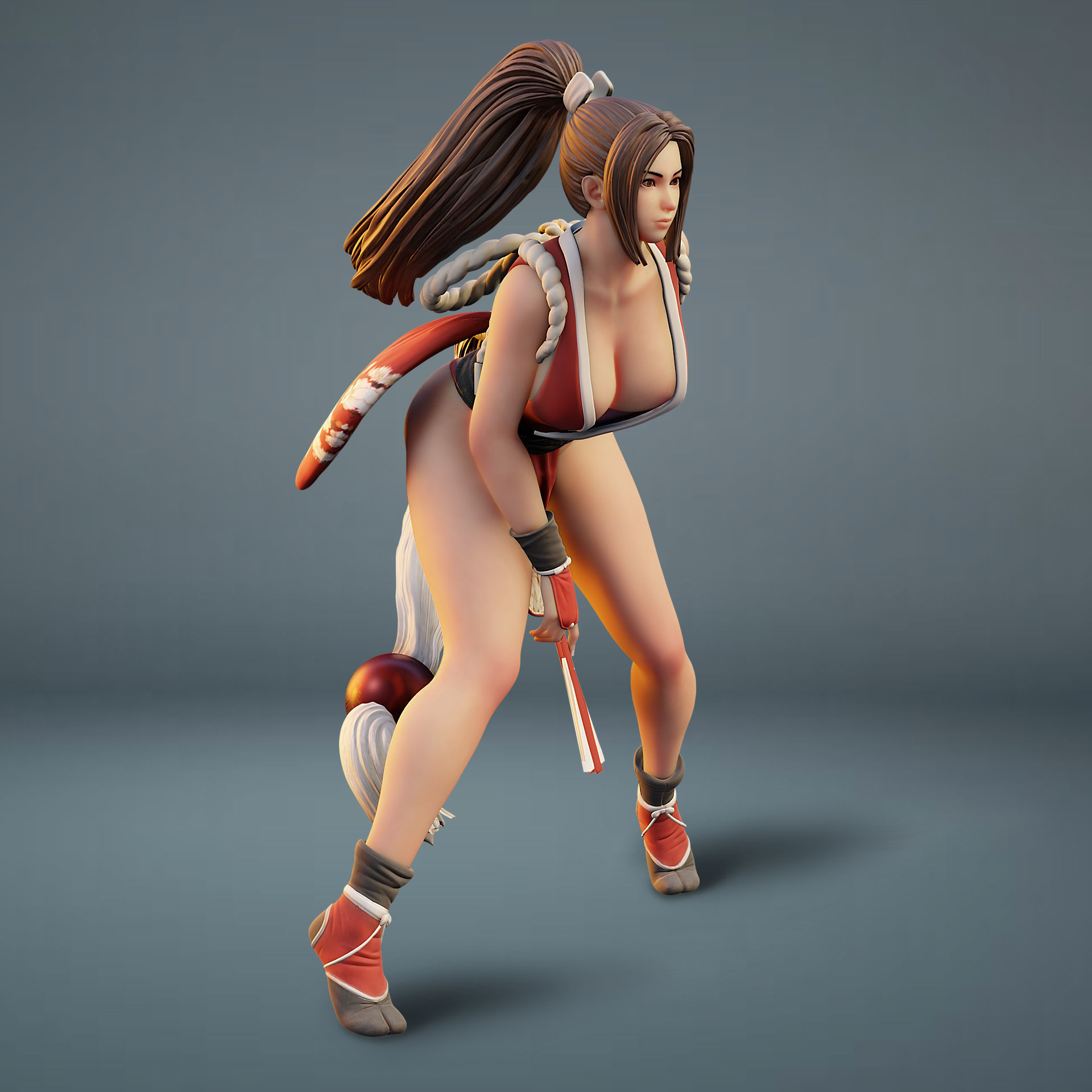 Mai Shuranui 3D print model_4