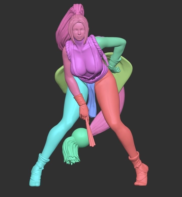 Mai Shuranui 3D print model_11