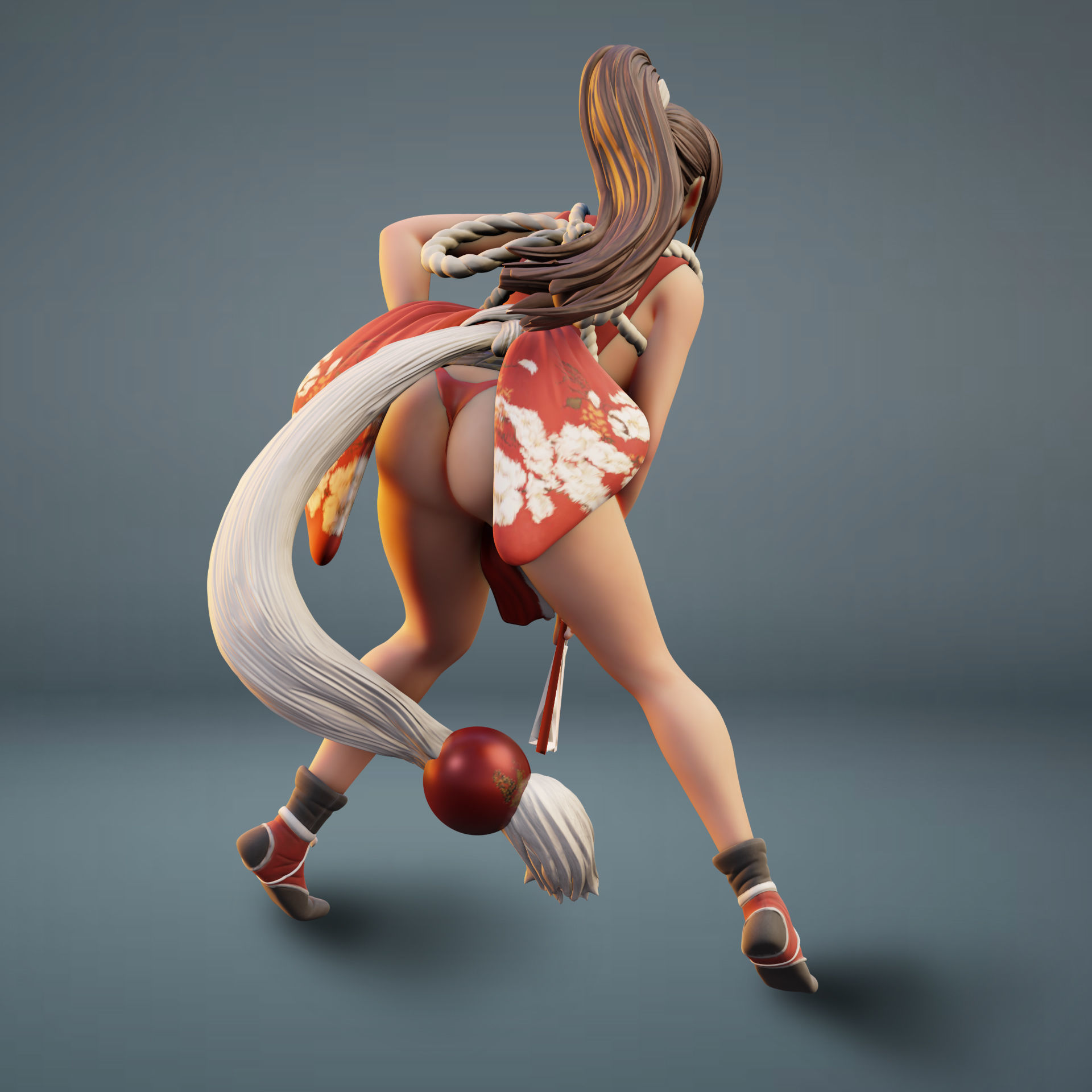 Mai Shuranui 3D print model_3